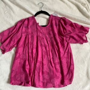 Brand new hot pink blouse